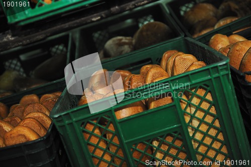 Image of bread factory production