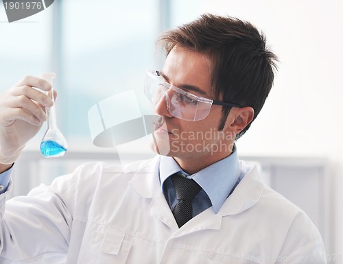 Image of research and  science people  in laboratory