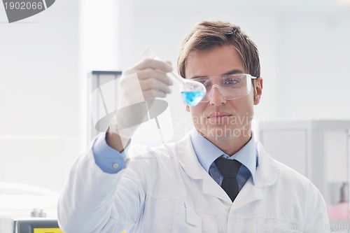 Image of research and  science people  in laboratory
