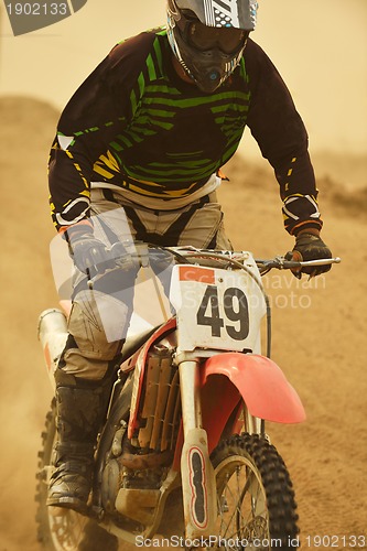 Image of motocross bike