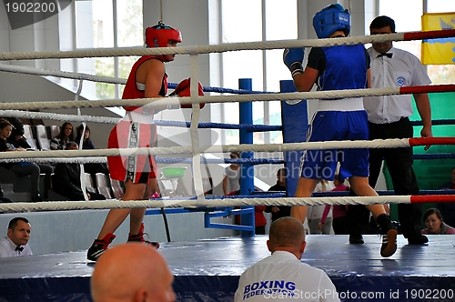 Image of October 18, 2012, Russian Championship in boxing among women, the city of Orenburg