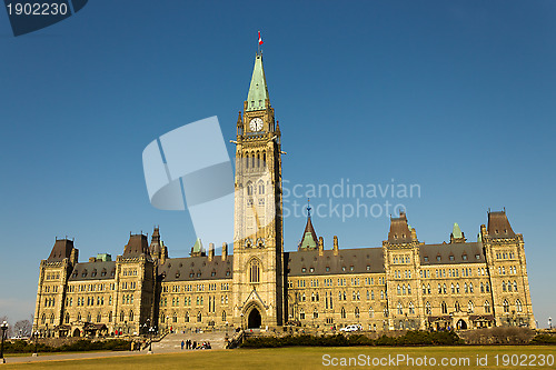 Image of Parliament of Canada in Ottawa, Canada