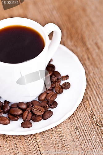 Image of cup full of coffee