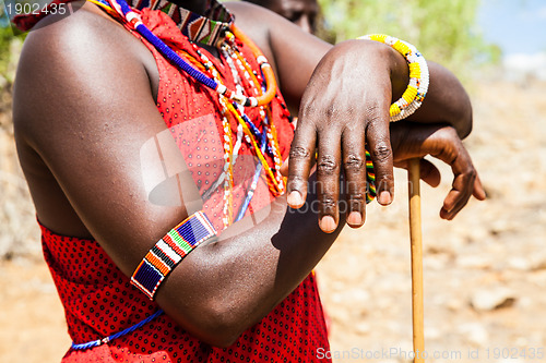 Image of Masai traditional costume