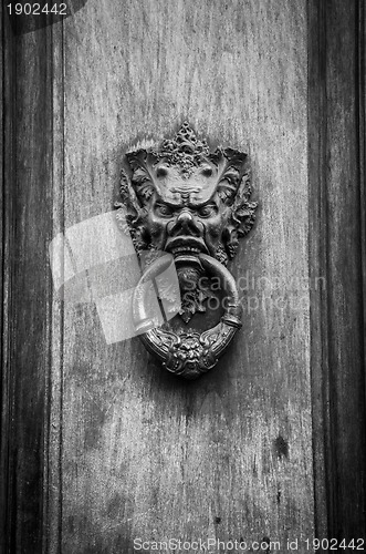 Image of Devil Head Door Knocker