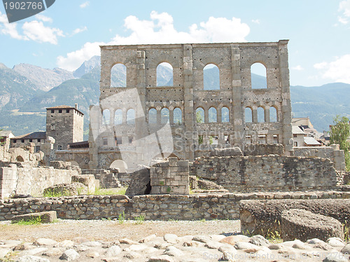 Image of Roman Theatre Aosta