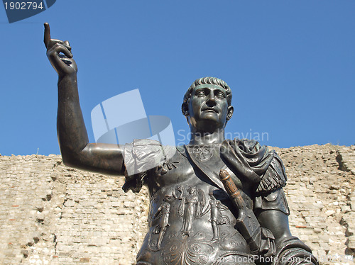 Image of Emperor Trajan Statue