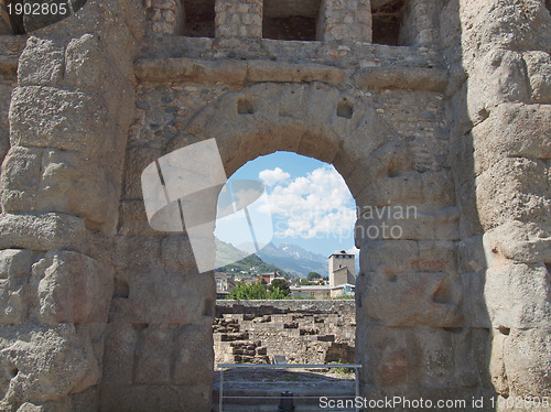 Image of Roman Theatre Aosta