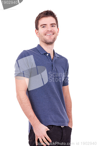 Image of casual relaxed man 