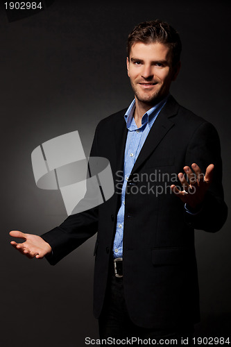 Image of Approachable young business man