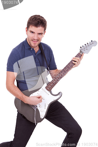 Image of Rockstar playing solo 