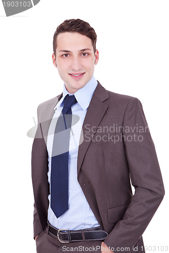 Image of Confident modern business man 