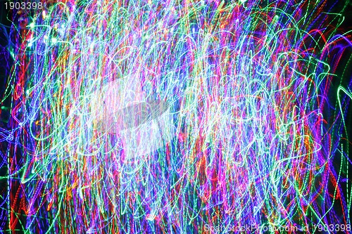 Image of abstract background from xmas lights 