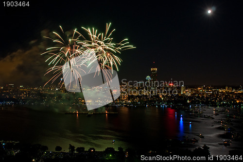 Image of 4th of July Fireworks in Boston