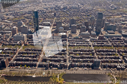 Image of Boston Back Bay aerial