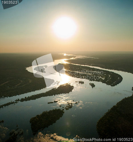 Image of Zambezi River from the Air