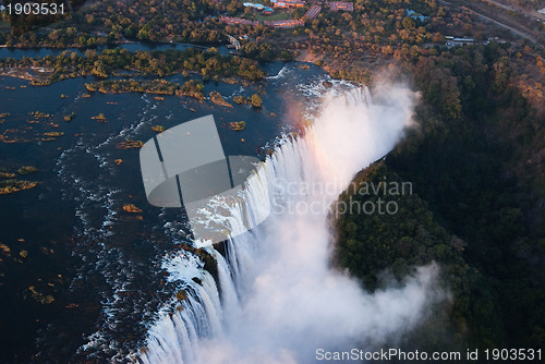 Image of Victoria Falls Aerial