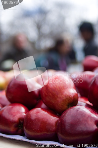 Image of Apples on a table