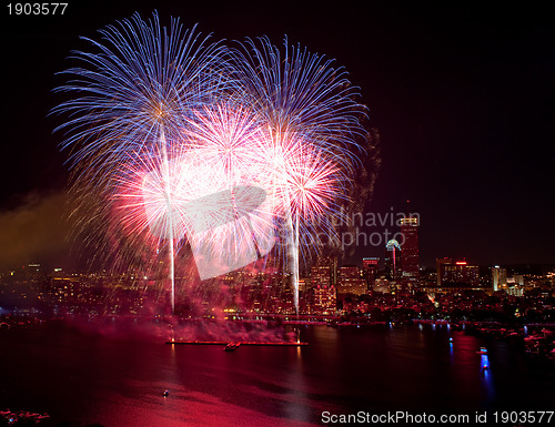 Image of 4th of July Fireworks in Boston