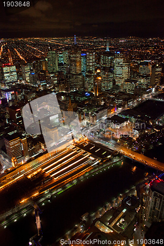 Image of Flinders Street Station Aerial