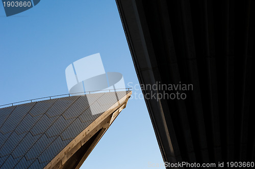 Image of Sydney Opera House detail view