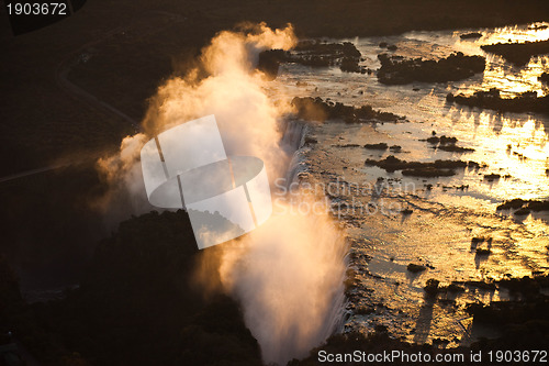 Image of Victoria Falls Aerial