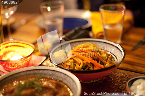 Image of Vegetables traditional African style