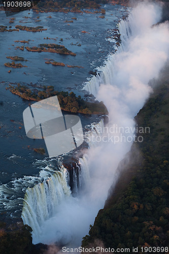 Image of Victoria Falls Aerial