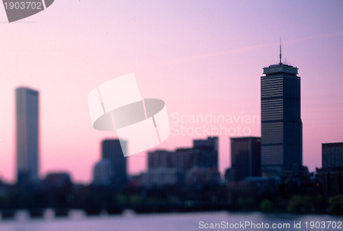 Image of Boston Back Bay skyline