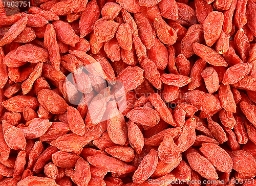 Image of textured goji berries