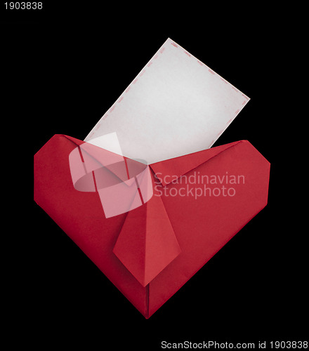 Image of Heart paper made
