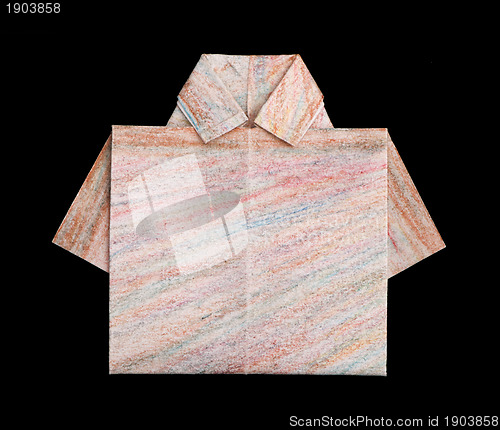 Image of Shirt folded origami style