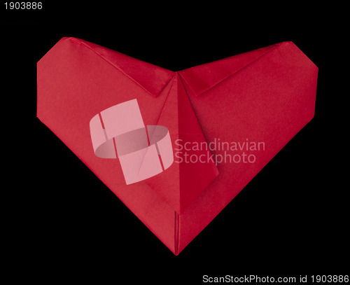 Image of Heart paper made