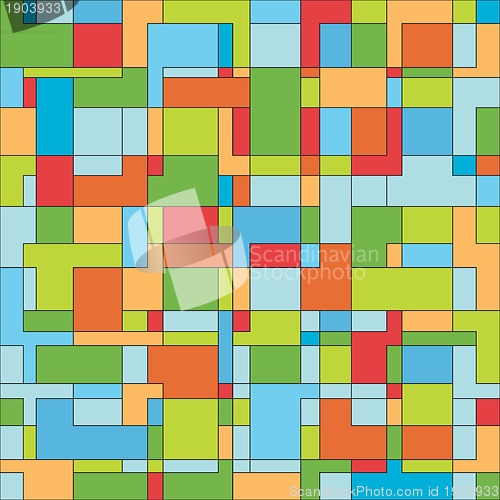 Image of Abstract seamless tiled vector background
