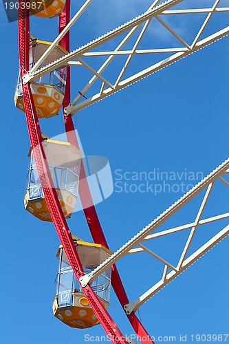 Image of Some cabins at Ferris Wheel 