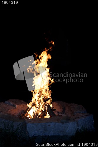 Image of fire flames