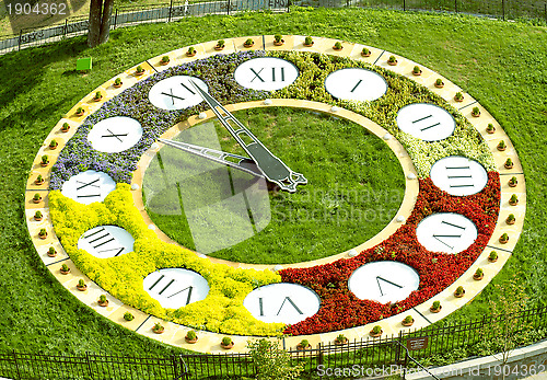 Image of Kiev flower clock