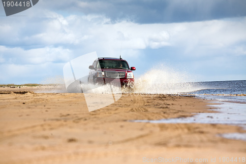 Image of offroad driving