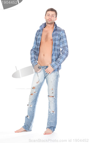 Image of Handsome casual man