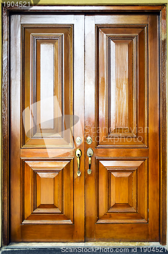 Image of Heavy Wooden Door