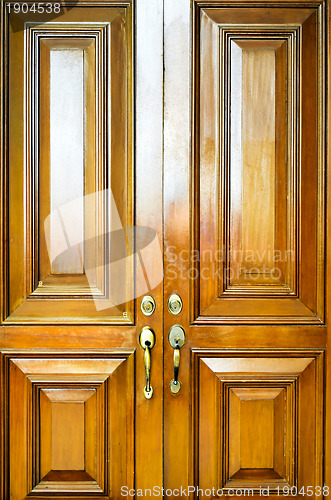 Image of Heavy Wooden Door