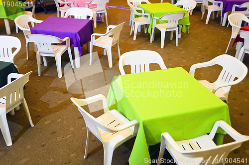 Image of Children's Party Chairs and Tables