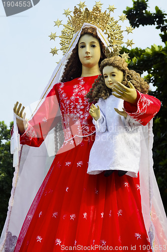 Image of Queen Mary and Child Jesus