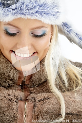 Image of winter girl