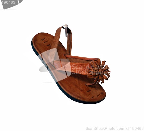 Image of African shoe