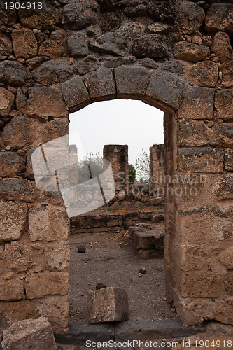 Image of Ancient ruins in galilee