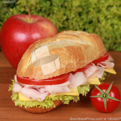 Image of Ham Sandwich