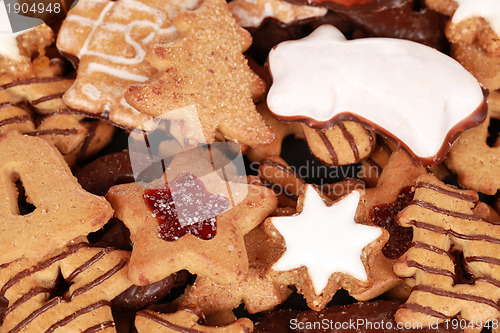 Image of Collection of christmas cookies