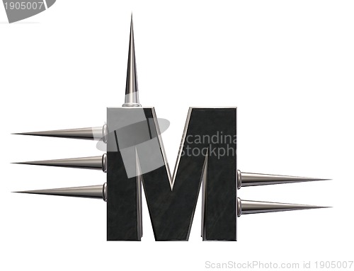Image of prickles letter