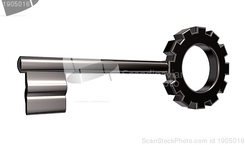 Image of gear wheel key